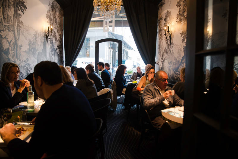 Salle restaurant du bas du Le F2