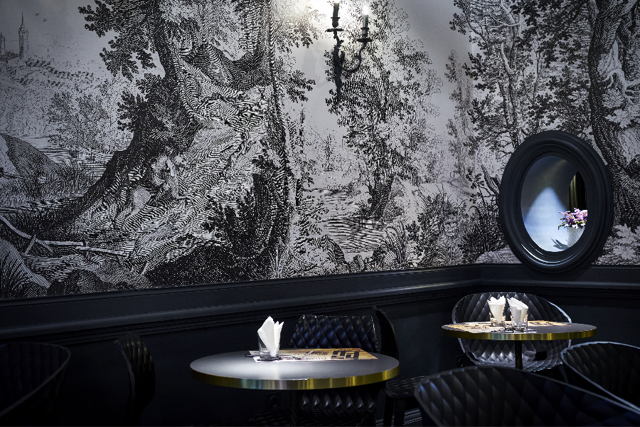 Salle restaurant du bas du Le F2
